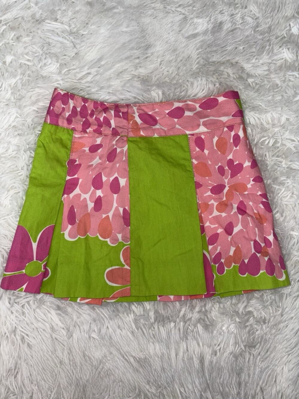 Vintage Lilly Pulitzer 2T Pleated Skirt. Classic, Exc. Quality, Adorable